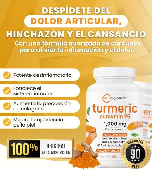Cúrcuma 1000 mg el Original